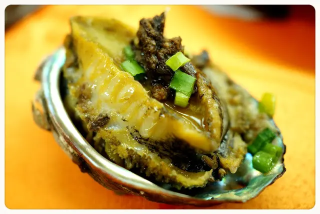 陳皮蒸鮑魚仔