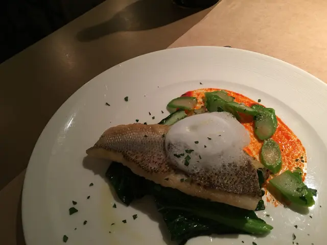 Marinated Seabass with Potato & Green Bean Terrine
