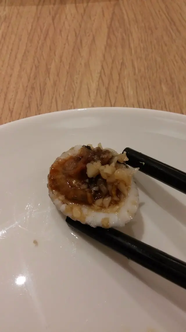 還有輕輕的甜度,腥味倒是不多覺,也許接受到就會自動忽略吧?