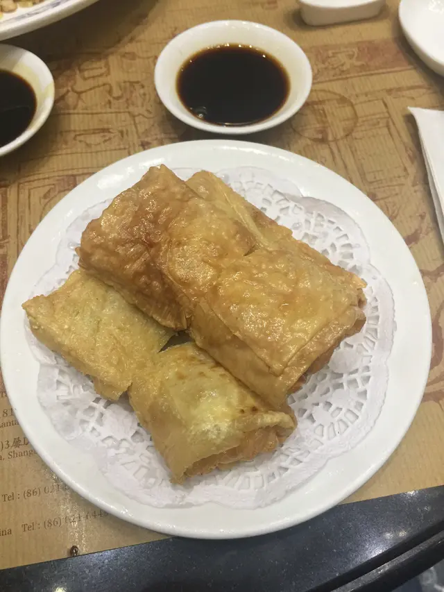 鮮蝦腐皮卷
