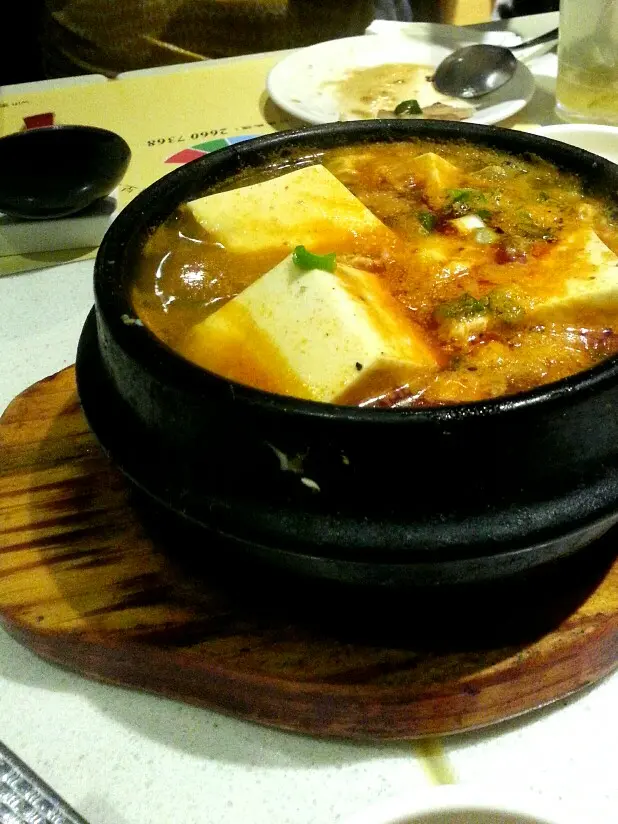 辣滑豆腐海鮮湯