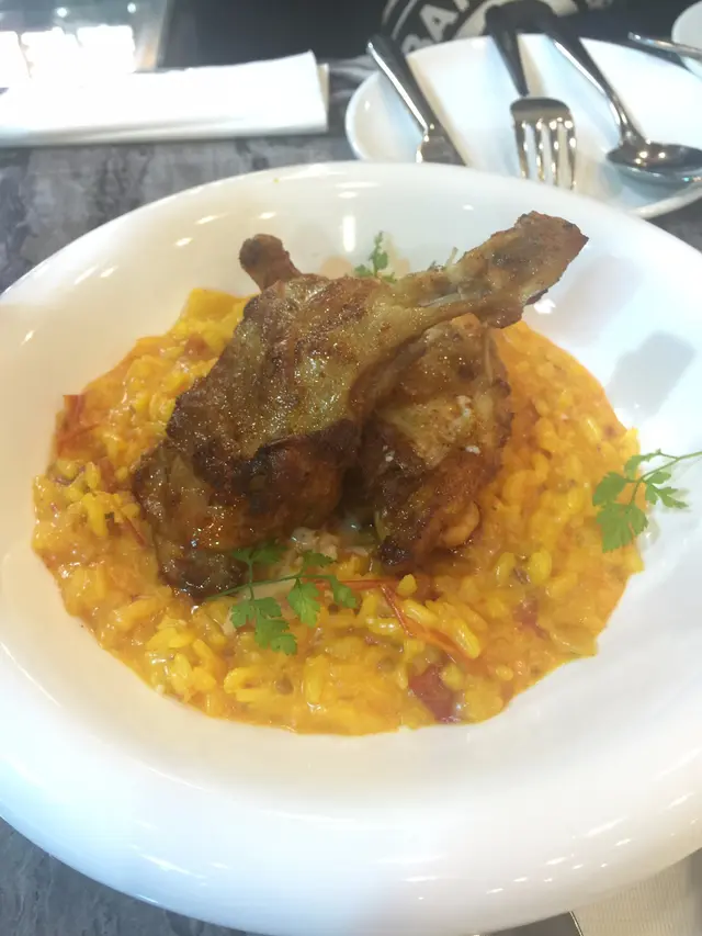 Chicken & Saffron & Tomato Rissoto