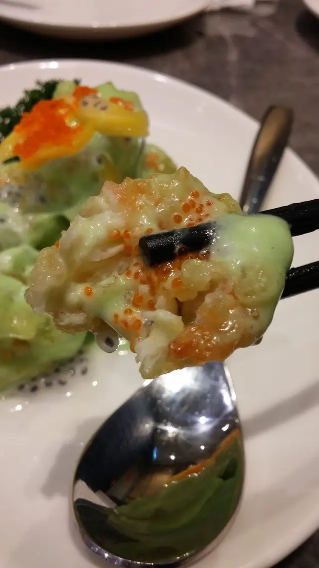 爽彈帶鮮，加上蟹籽、芒果及蘭香子等輔助，甜美之意怎能抵擋？