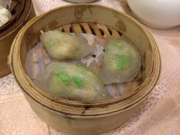 鲜虾翠玉饺