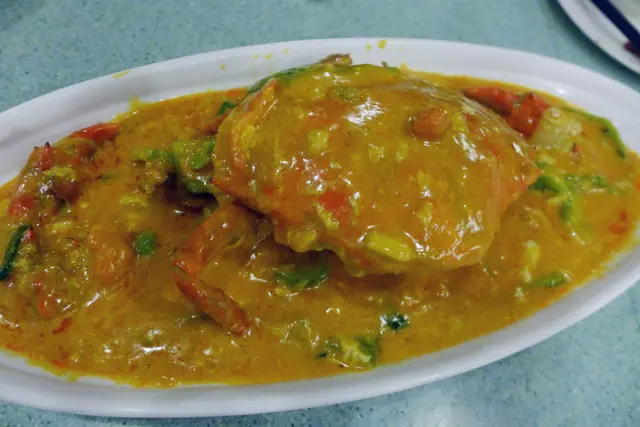 招牌咖哩炒膏蟹