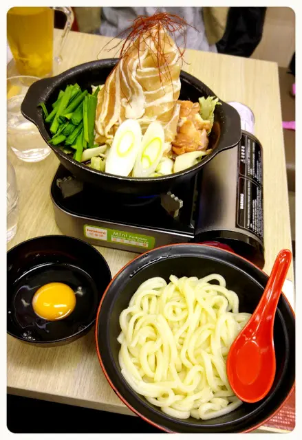 豚肉壽喜燒鍋烏冬