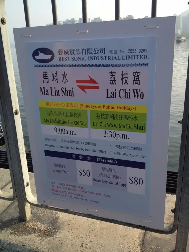 荔枝窩街渡資料