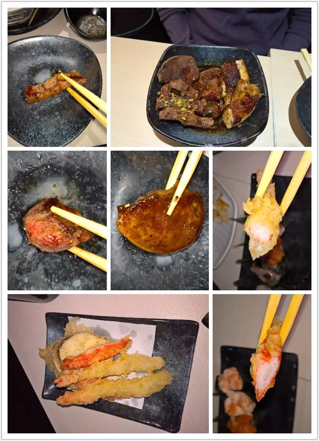 鐵板燒, 天婦羅