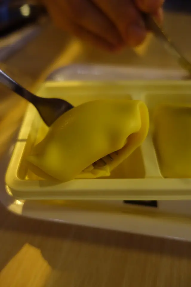 薄薄的一層班戟