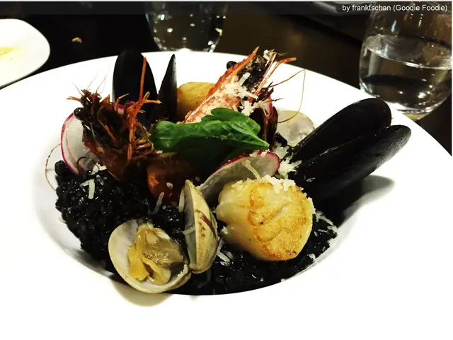 墨魚汁海鮮意大利飯