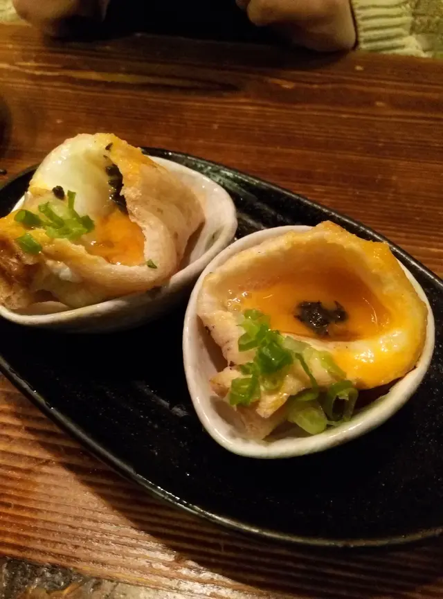 黑松露燒腐溫泉玉子
