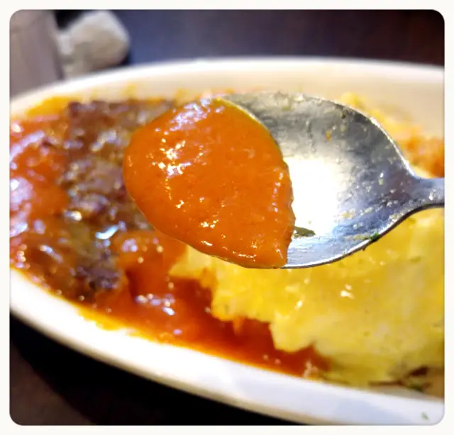 香煎漢堡蛋包飯