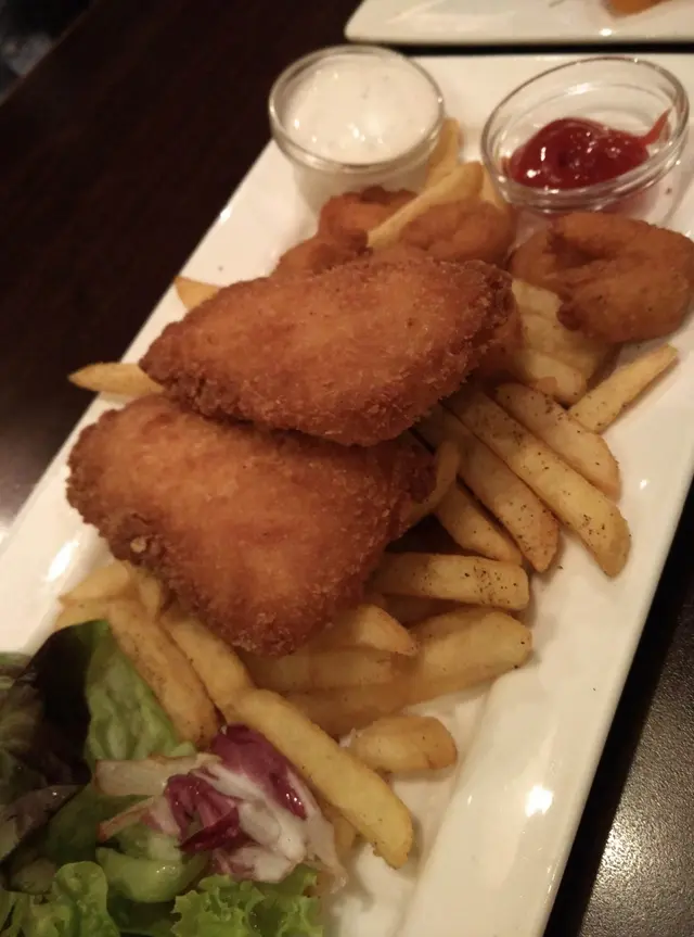 Fsh & Clips with Shrimp