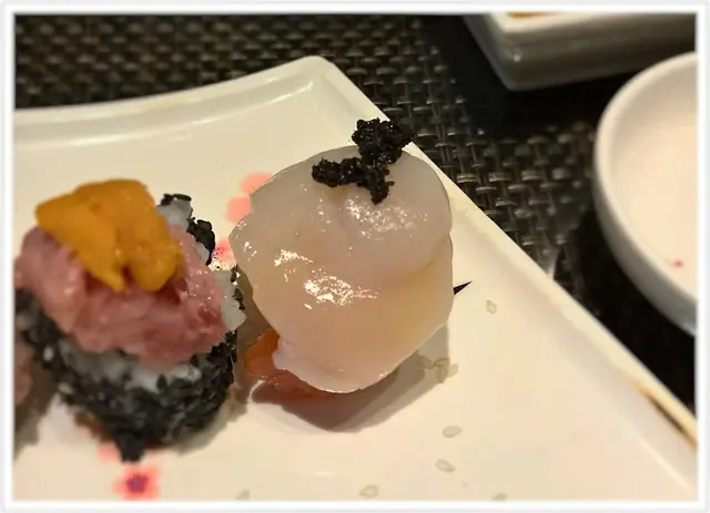 黑松露帶子芝麻卷