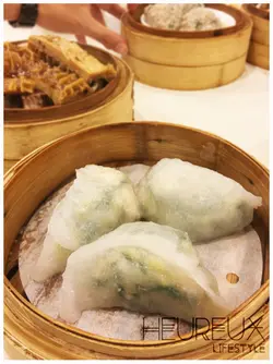 鮮蝦菜苗餃