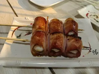 燒煙肉鵪鶉蛋