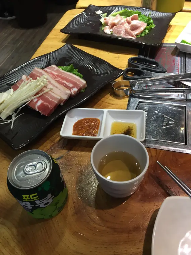 豬護心肉和五花肉