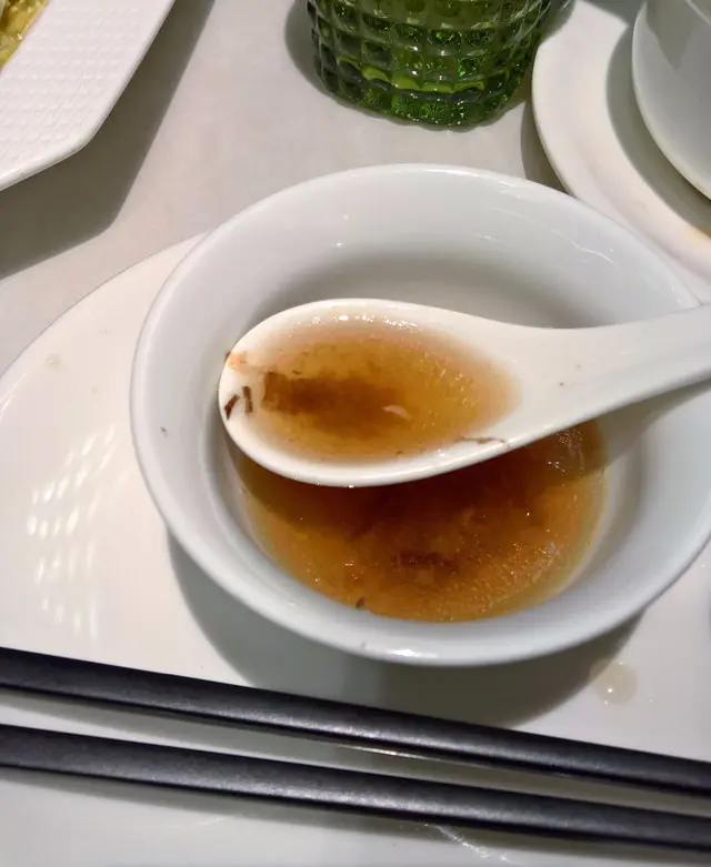湯 - 黑蒜燉螺頭