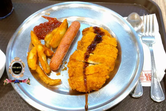 【下午茶】吉列豬扒飯