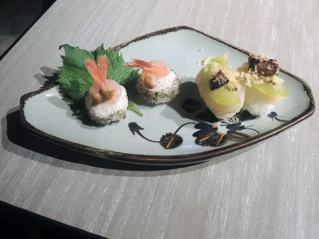 龍蝦膏甜蝦、鵝肝北海道帶子