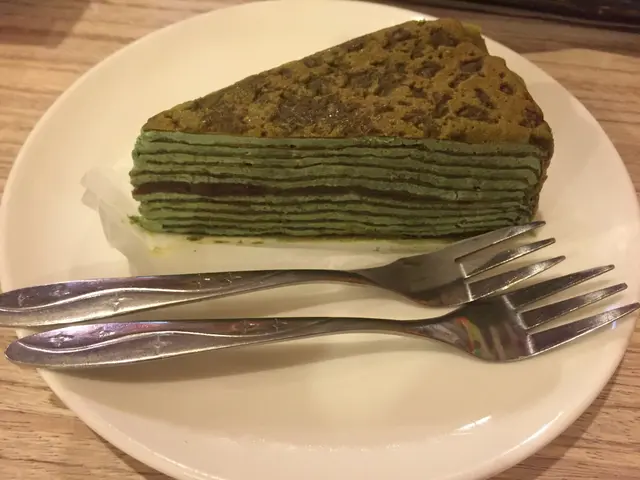 抹茶紅豆千層蛋糕