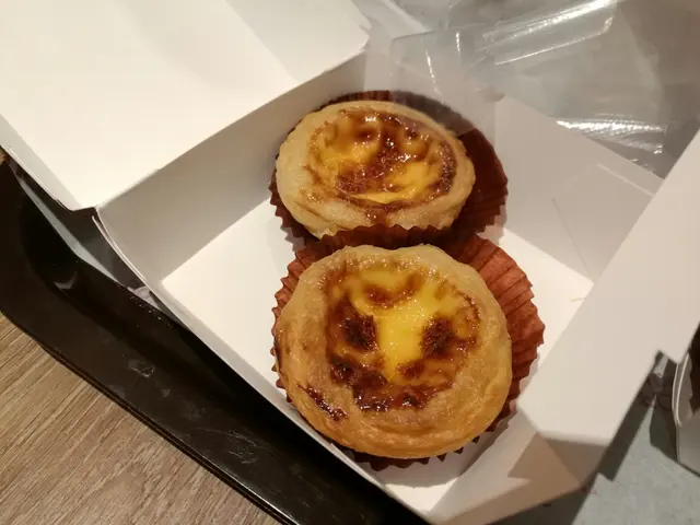 酥皮層層蛋甜香