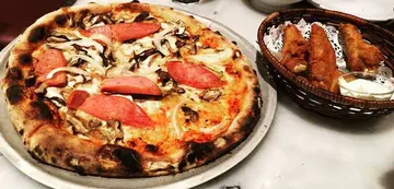 Pancetta & Mushroom Pizza