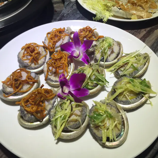 南非飽魚(薑葱雞油/蟲草花)