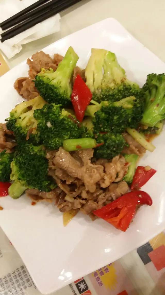 XO西蘭花炒肥牛