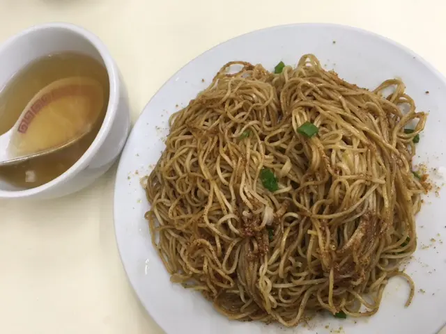 蝦籽撈麵