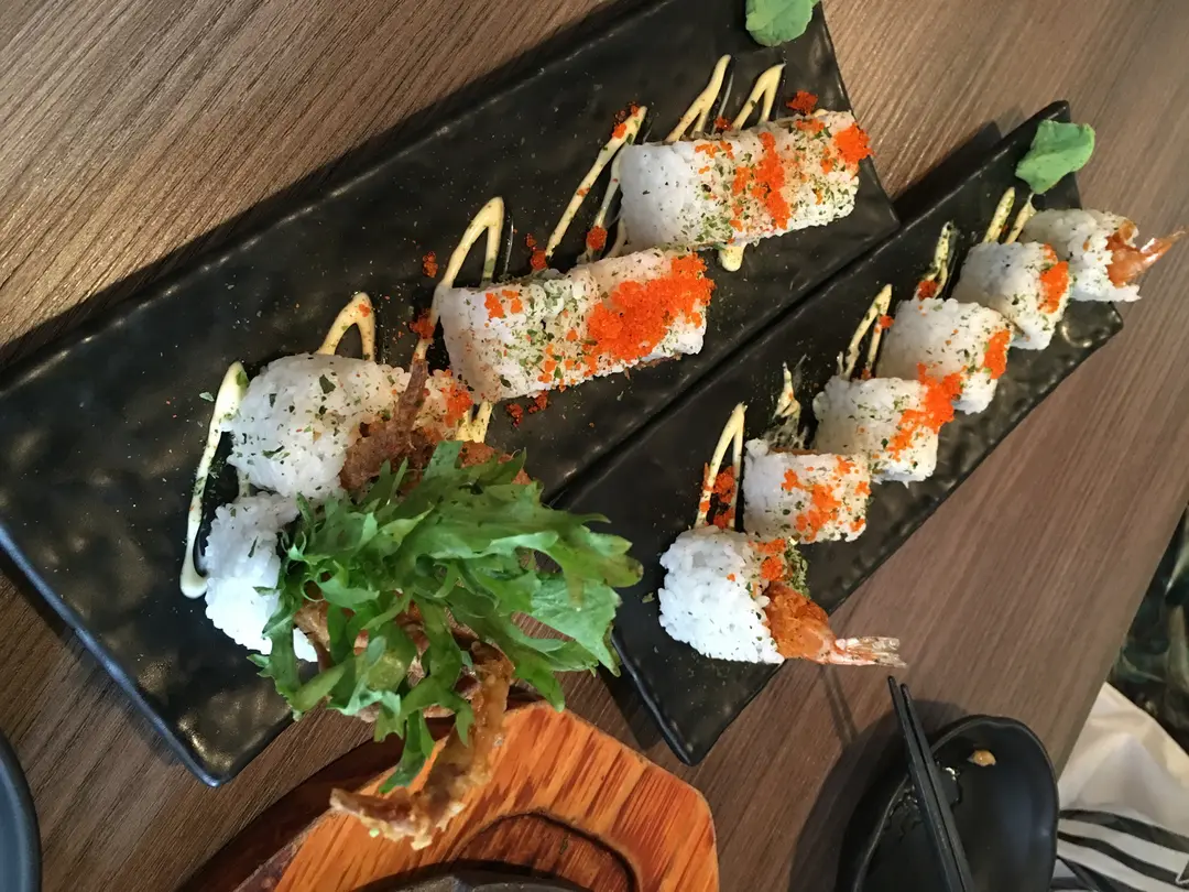 炸软壳蟹&天妇罗虾手卷