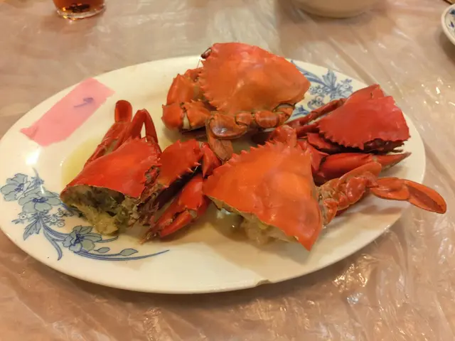 清蒸爆羔奄仔蟹