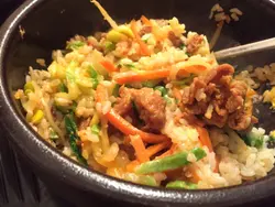 牛肉石头锅饭