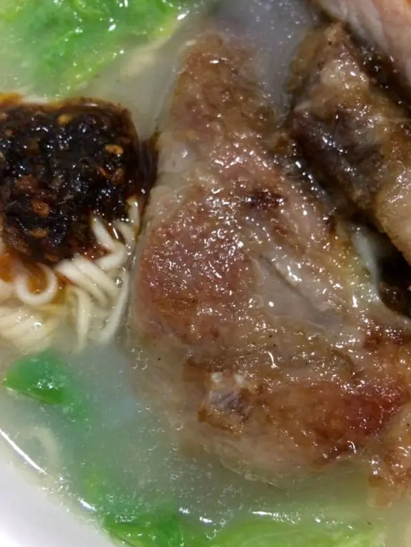 太陽蛋豬扒福字伊麵