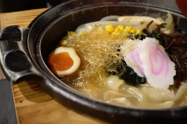 花膠雞絲濃湯手打烏冬