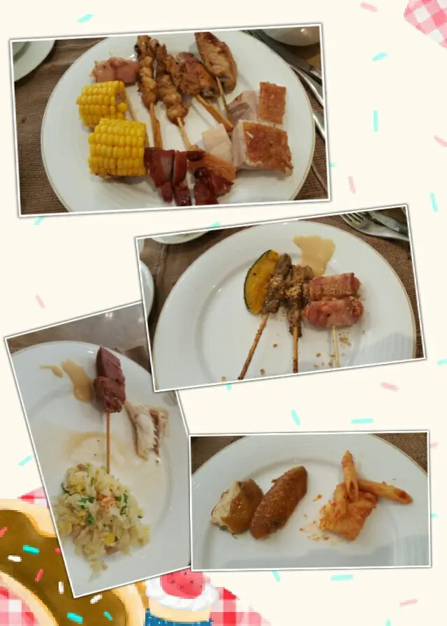 串燒全味道都唔差，最好食係牛舌，粟米好甜，南瓜都甜好味，而燒味的，叉燒油雞都好味!