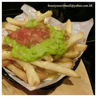 Guacamole Cheese Fries