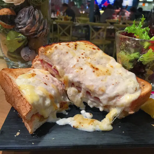 經典法式火腿芝士流心三文治