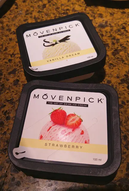 御滿屋供應的是Movenpick