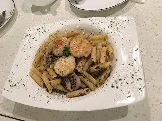 黑松露醬鮮帶子長通粉