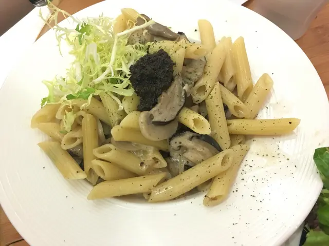黑松露忌廉汁雜菌長通粉