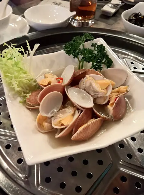 這個秘製花甲是冷盤,花甲的數量亦不算少,大約有13-14個