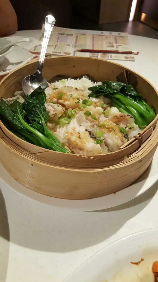 海花尾躉菜遠籠仔蒸飯