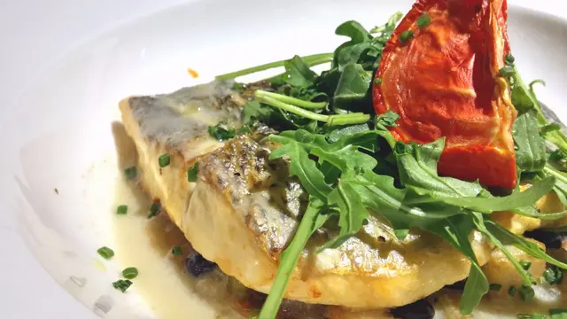 GRILLED SEABASS 烤鱸魚