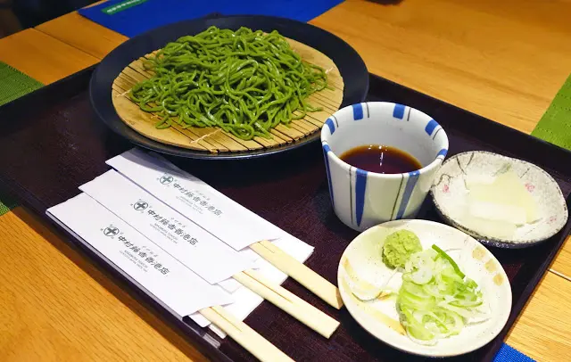 冷抹茶蕎麥麵