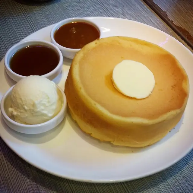 海鹽拖肥牛油鬆餅