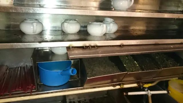 開放式自助茶檔
