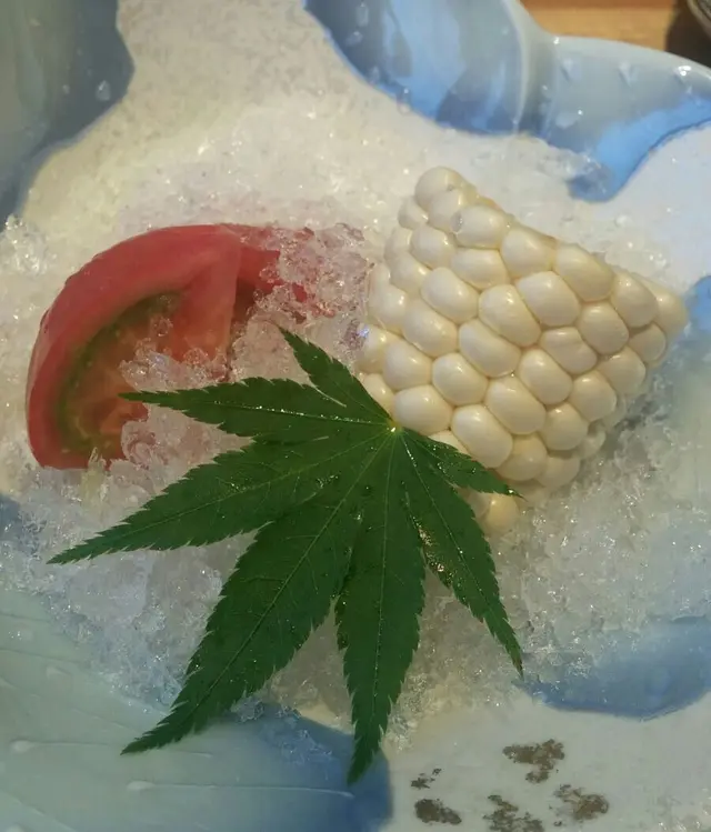 北海道白粟米,日本溫室有機蕃茄。