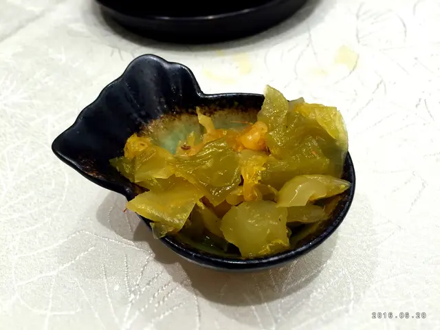 酸菜沒有任何過鹹更帶甜味