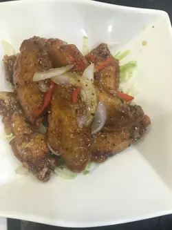 黑椒柚子雞翼